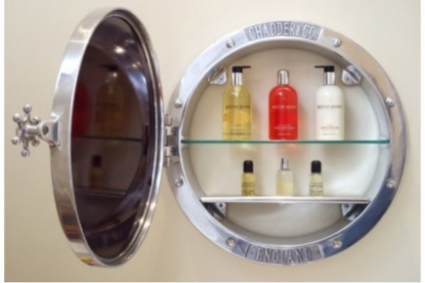Porthole Surface Mounted Cabinet, Porthole Bathroom Mirror Cabinet
