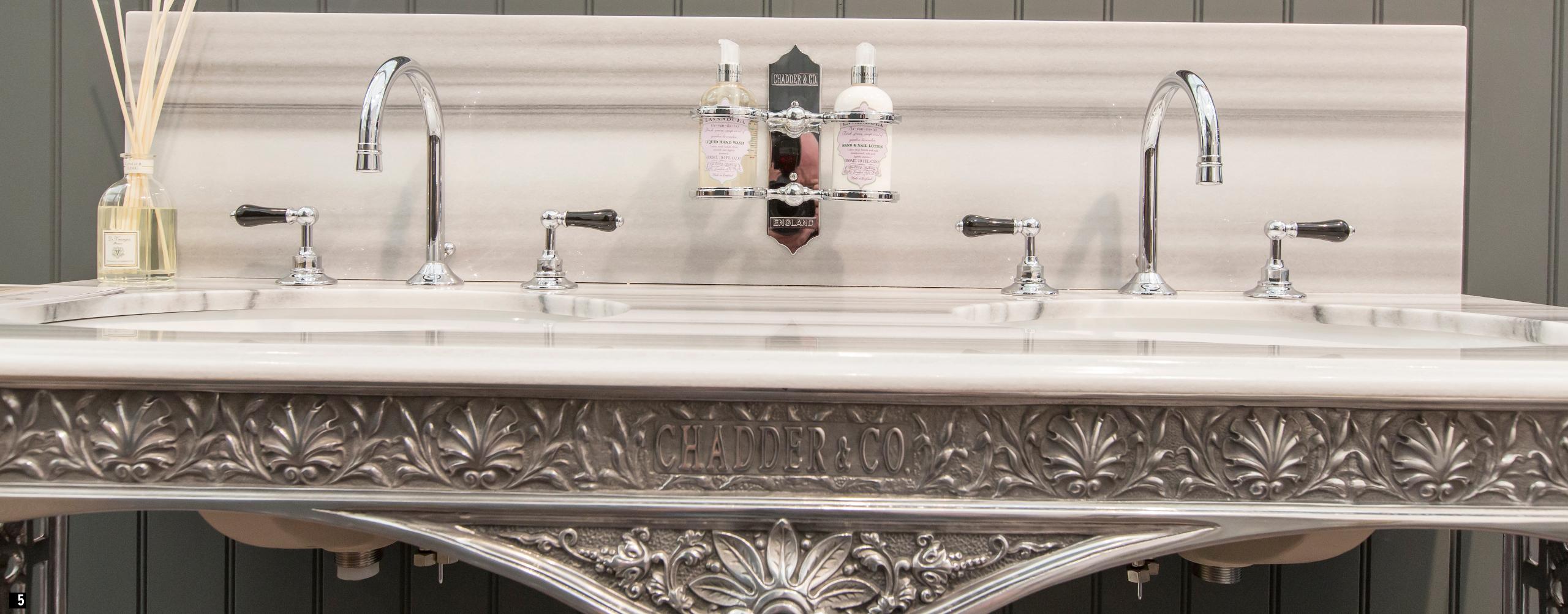 chadder luxury his and hers marble top basins