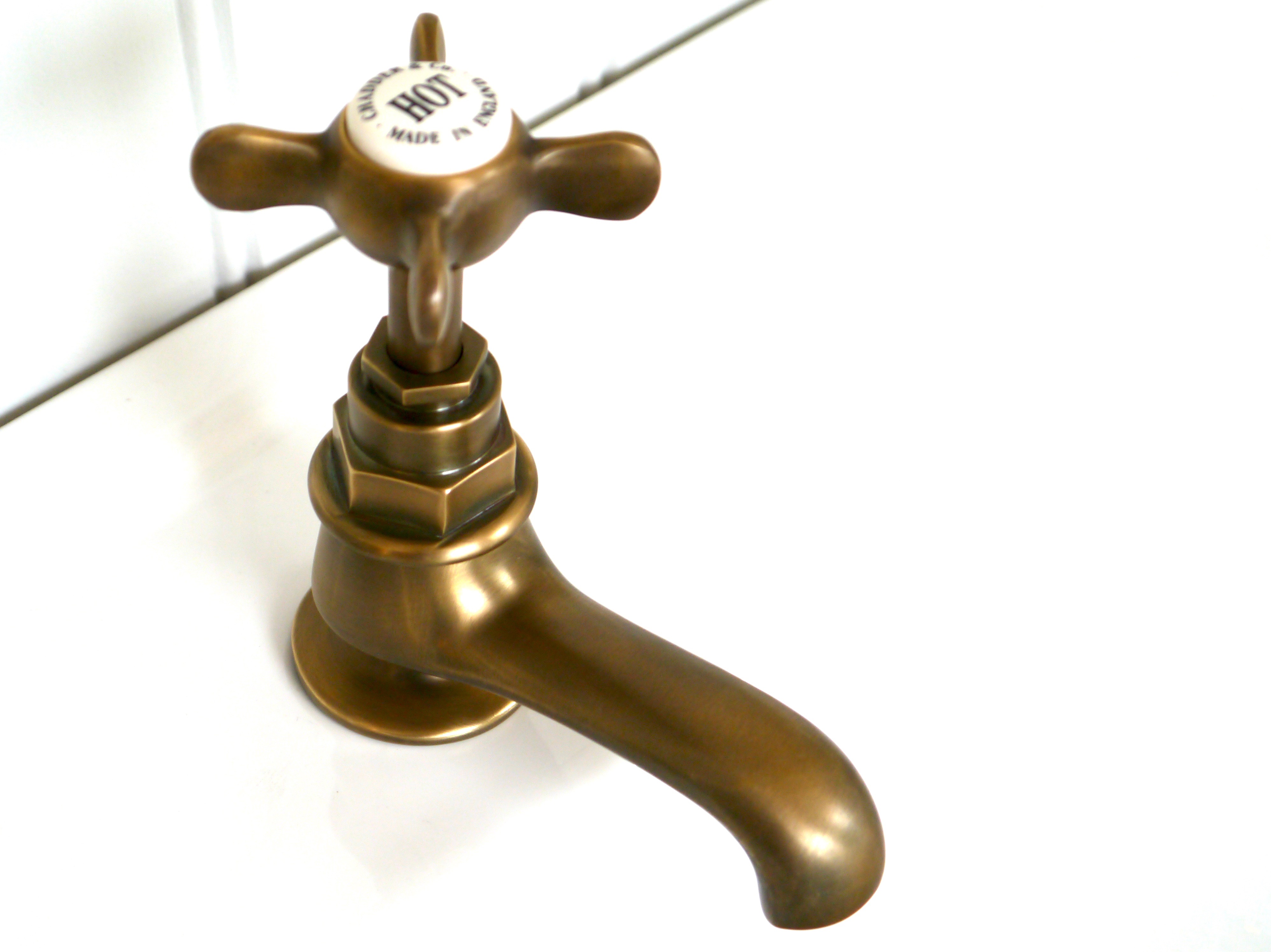 antique basin taps brass faucets weathered brass luxury brassware