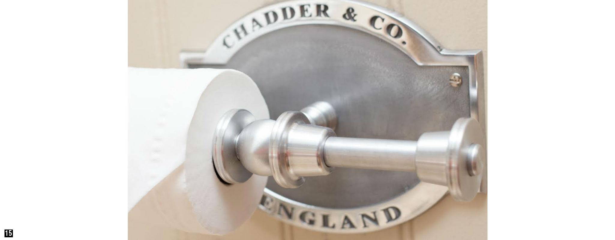 Traditional Bespoke Toilet Roll Holder, Lockable Hotel Toilet Roll Holder, Vintage Toilet Holder